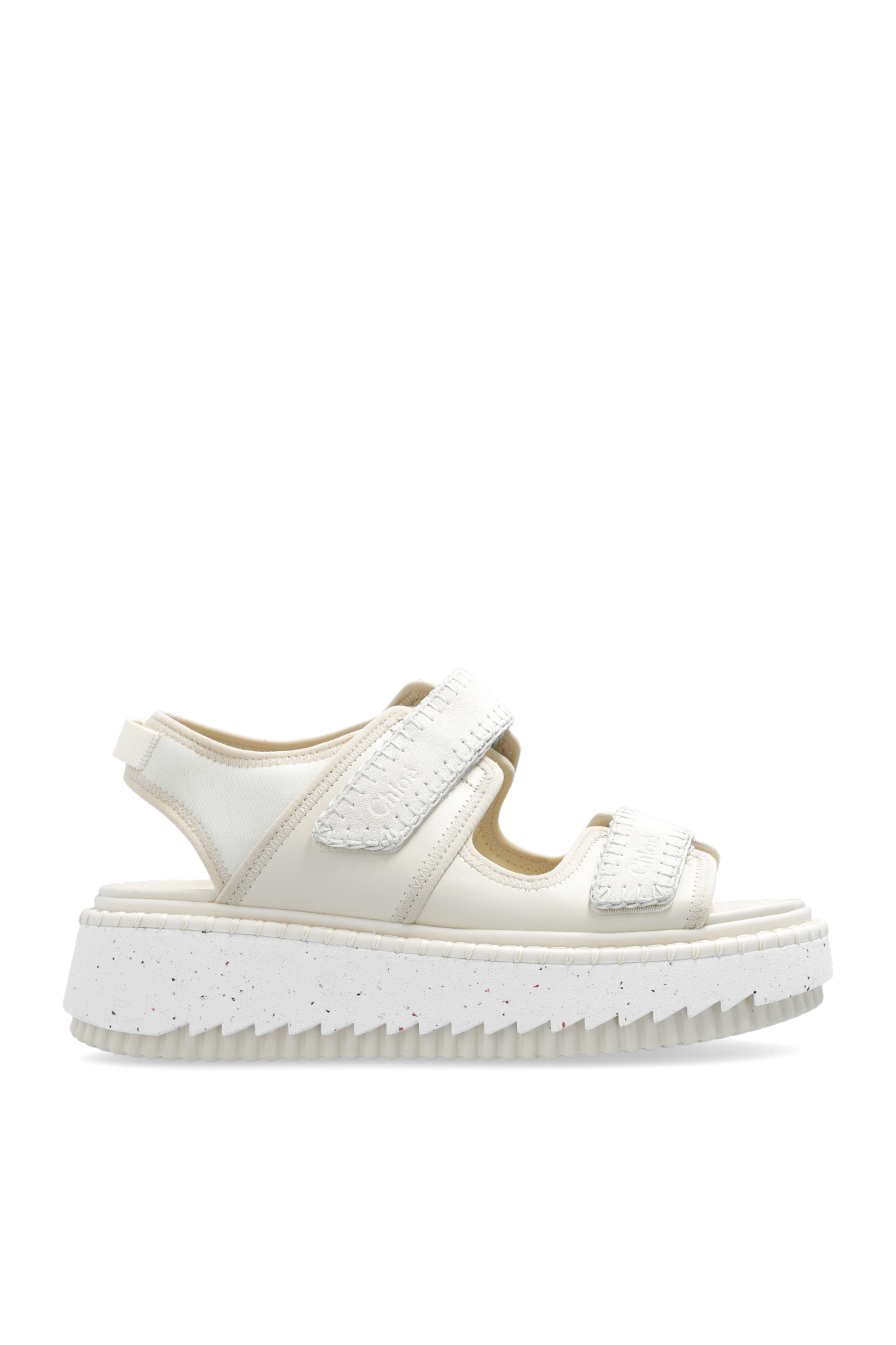 Cream 'Nama' platform sandals Chloé - SchaferandweinerShops GB ...